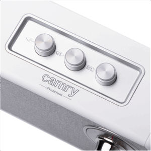 Camry | Speaker with radio | CR 1902 W | White | Wireless connection - Image 5