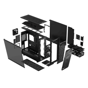 Fractal Design | Meshify 2 XL Light Tempered Glass | Black | ATX - Image 16