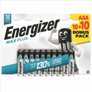 Energizer Max Plus LR03 BL10+10 | AAA - Image 2