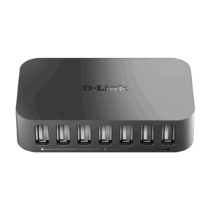 D-Link | 7-Port USB 2.0 Hub | DUB-H7/E | USB Hub - Image 2
