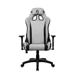 Arozzi Soft Fabric | Gaming Chair | Avanti SoftFabric | Light Grey - Image 2