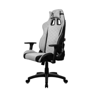 Arozzi Soft Fabric | Gaming Chair | Avanti SoftFabric | Light Grey - Image 3