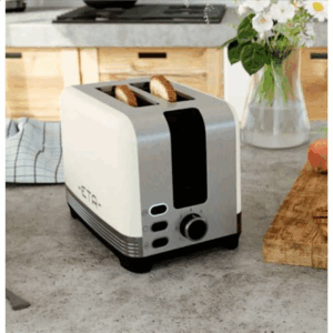 ETA | Storio Toaster | ETA916690040 | Power 930 W | Housing material Stainless steel | Beige - Image 3