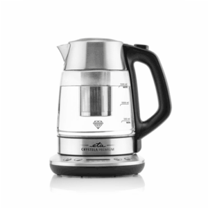 ETA | Kettle | Crystela Premium ETA915390000 | Electric | 2200 W | 1.5 L | Glass | 360° rotational base | Stainless steel/Glass - Image 2