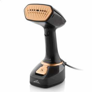 ETA | Steamer | ETA327090000 Stephany | Handheld | 1400 W | 0.32 L | 25 g/min | Black/Gold - Image 2