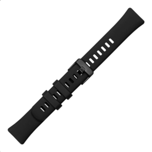 Fixed | Silicone Strap for Huawei Band 8/9/10 | Black - Image 3