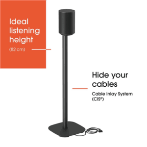 Vogels Floor stand | SFS 4113 Sonos speaker stand for Era 100 | Maximum weight (capacity) 2 kg | Black - Image 6