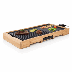 Tristar | Bamboo Grill XL | TG2514B | Table | 2200 W | Black - Image 2