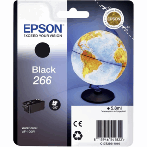 Epson 266 BK Ink Cartridge | Ink | Black - Image 1