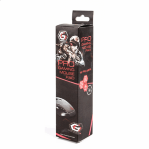 Gembird | MP-GAMEPRO-L Gaming mouse pad PRO, Large | Mouse pad | 400 x 450 x 3 mm | Black/Red - Image 5