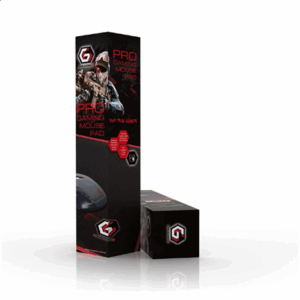 Gembird | Gaming mouse pad PRO, extra large | Black/Red - Image 3