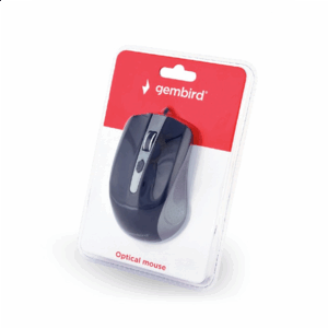 Gembird | MUS-4B-01-GB | Optical Mouse | USB | Spacegrey/Black - Image 2