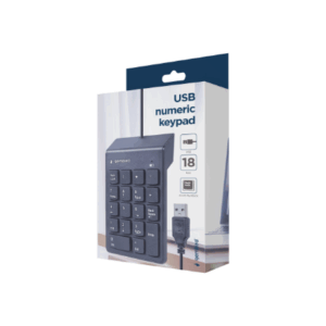 Gembird | USB Numeric keypad | KPD-U-03 | Numeric keypad | Wired | N/A | Black - Image 4