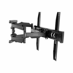 Gembird | Wall mount | WM-58ST-01 | Tilt, swivel, rotate | 32-58 " | Maximum weight (capacity) 36.4 kg | Black - Image 2