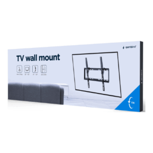 Gembird | Wall mount | WM-55T-03 | Tilt | 32-55 " | Black - Image 6