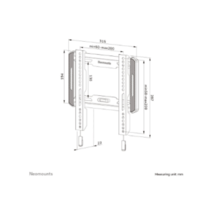 TV SET ACC WALL MOUNT/WL30-550BL12 NEOMOUNTS - Image 17