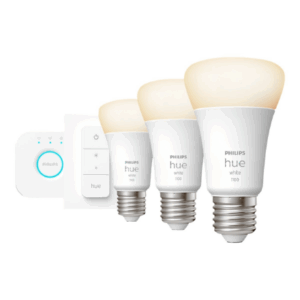 Hue W Starter Kit 9,5W A60 E27, 3pcs, Bridge, Switch | E27 | 9.5 W | Warm White 2700K | Bluetooth and Zigbee - Image 10