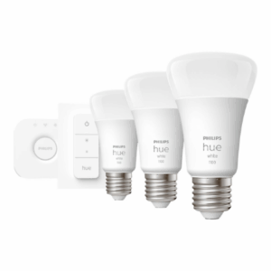 Hue W Starter Kit 9,5W A60 E27, 3pcs, Bridge, Switch | E27 | 9.5 W | Warm White 2700K | Bluetooth and Zigbee - Image 11