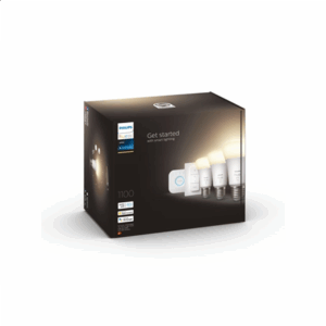 Hue W Starter Kit 9,5W A60 E27, 3pcs, Bridge, Switch | E27 | 9.5 W | Warm White 2700K | Bluetooth and Zigbee - Image 5