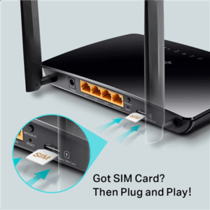 TP-LINK AC1200 Wireless Dual Band 4G LTE Router | Archer MR402 | 802.11ac | 10/100 Mbit/s | Mesh Support No | MU-MiMO No | No mobile broadband - Image 5
