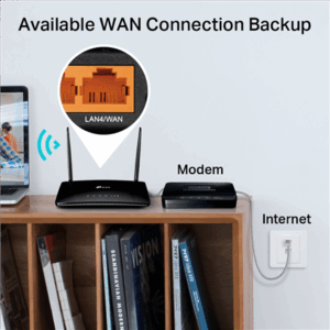 TP-LINK AC1200 Wireless Dual Band 4G LTE Router | Archer MR402 | 802.11ac | 10/100 Mbit/s | Mesh Support No | MU-MiMO No | No mobile broadband - Image 8
