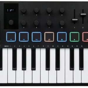Arturia MiniLab 3 - MIDI valdymo klaviatūra, juoda