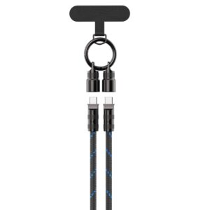 Havit CB6340 - Įkrovimo laidas, 1,2 m (juodas/mėlynas)