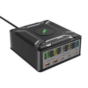 Laidinis įkroviklis Blitzwolf BW-S26 250W juodos spalvos - Image 2