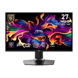 Monitorius MSI MAG 274QP QD-OLED X24 27" / WQHD / 240Hz / 0,03 ms (GTG) (black) - adjustable height