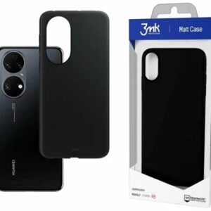3MK MATT dėklas HUAWEI P50 5G juodos spalvos