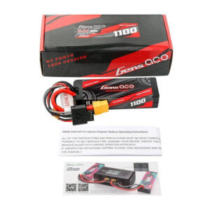 Lipo Gens ace G-Tech 1100mAh 11.1V 3S1P 60C GRP-76 Hardcase Battery with XT60 Plug - Image 4