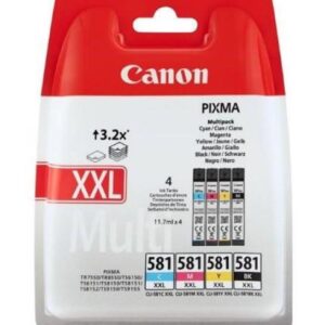 Canon CLI-581 C/M/Y/BK XXL ink cartridge, multipack