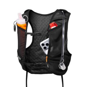 Spigen A721 Dynamic Shield Running Vest Active (M-L) + Soft Flask juodos spalvos - Image 4