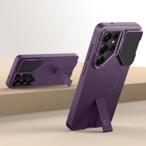 Tech-Protect Kevlar Aura MagSafe Samsung Galaxy S26 Ultra violetinės spalvos - Image 4