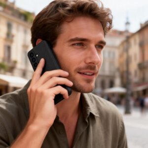 Tech-Protect Smart Wallet Samsung Galaxy A57 5G matinės juodos spalvos - Image 4