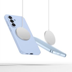 Tech-Protect Silicone MagSafe Samsung Galaxy S26 Sky mėlynos spalvos - Image 4