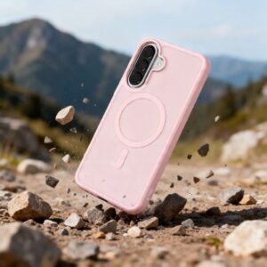 Tech-Protect MAGMAT MagSafe Samsung Galaxy A36 / A56 / A37 5G MATINIS ROŽINIS - Image 4