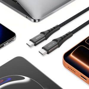 Tech-Protect UB11T ULTRABOOST TYPE-C KABELIS PD 240W / QC3.0 200CM JUODAS - Image 3