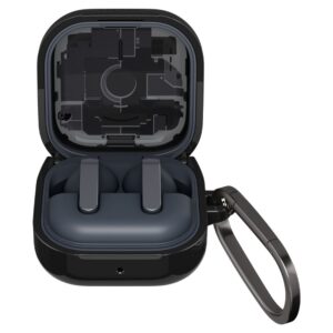 Spigen Ultra Hybrid Samsung Galaxy BUDS 4 / 4 PRO ZERO ONE juodos spalvos - Image 4