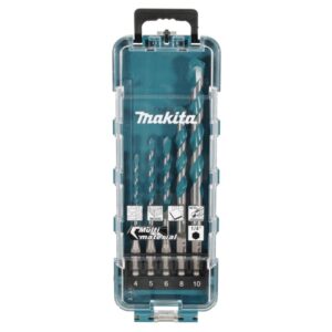 5 dalių grąžtų rinkinys MAKITA TC/HM E-16732