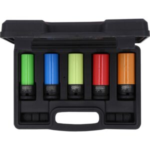 5 dalių smūginių galvų rinkinys KS TOOLS 1/2" - Image 2