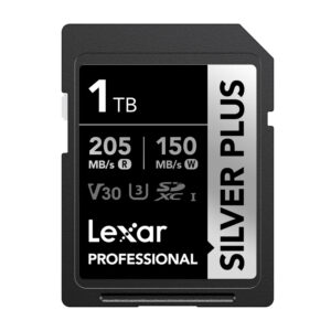 Lexar Professional SILVER PLUS SDXC 1TB memory card