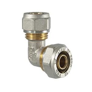 Užveržiama alkūnė 1065, TDM Brass, 20 mm