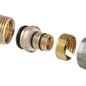 Išardom. srieginis antgalis 1430, 1/2" x 18 mm išor. sriegis