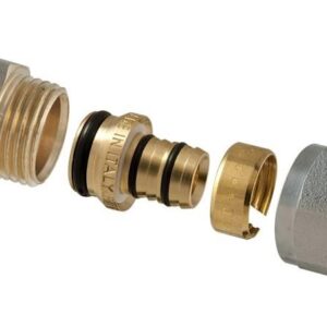 Išardom. srieginis antgalis 1435, 1/2"x 18 mm vidin. sriegis