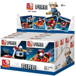 Konstruktorius Sluban Sluban Fire Fire 4 Designs M38-B0622