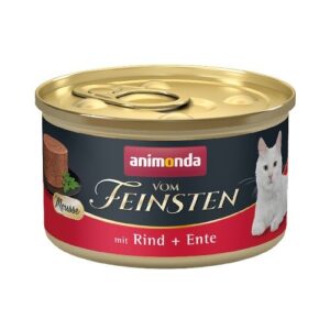 ANIMONDA Vom Feinsten Mousse Beef and duck - šlapias kačių maistas - 85g