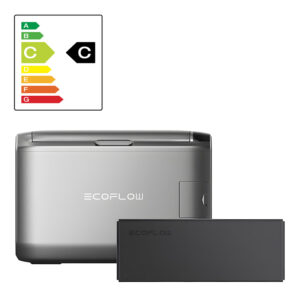 Set: EcoFlow Glacier 45L kelioninis šaldytuvas + 298Wh Battery.
