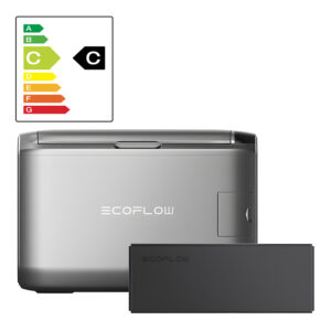 Set: EcoFlow Glacier 55L kelioninis šaldytuvas + 298Wh Battery.