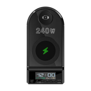 Blitzwolf BW-FW10 alarm clock with charger 2xUSB-A, 4xUSB-C, 240W - Image 4